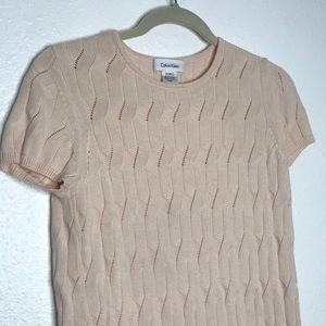 Vintage Calvin Clein Knit T - S